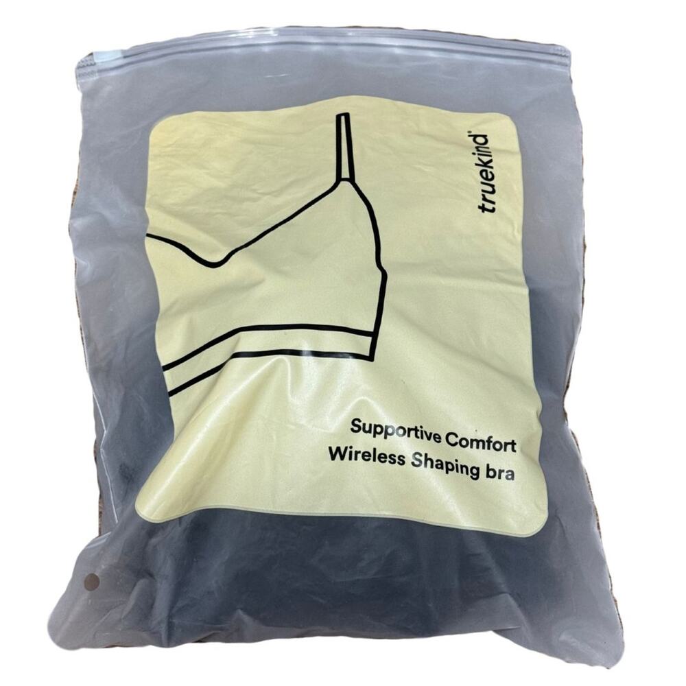 Shapermint TRUEKIND Supportive Comfort Wireless Shaper Bra Black NWT Large - Picture 6 of 8